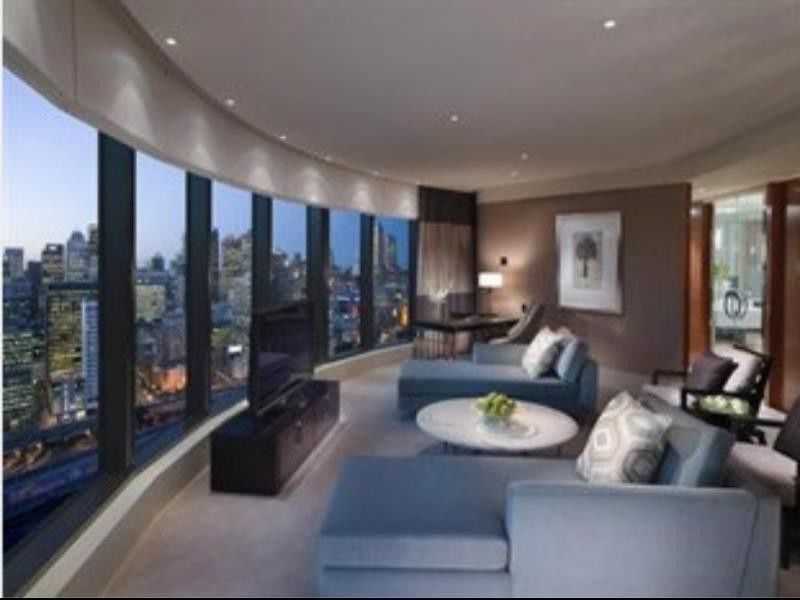 Crown Towers Melbourne Hotel Exterior photo The living room of a typical apartment